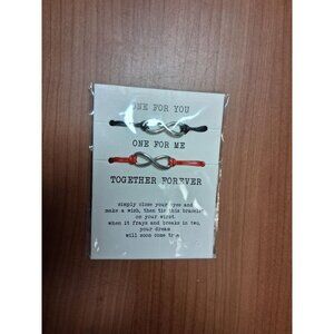 NEW Infinity Bracelet Set Besties Friendship Lovers Y2K Casual